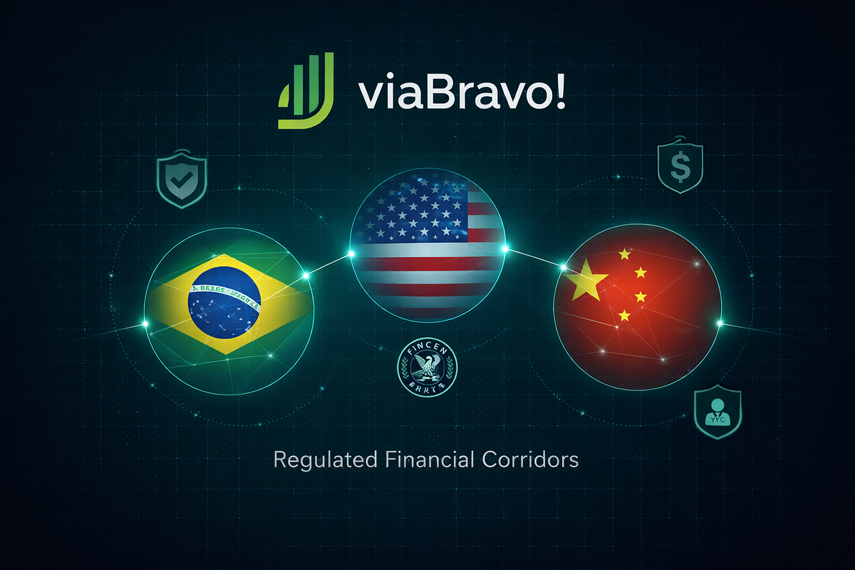 O que significa o registro MSB nos EUA? Como a viaBravo constrói um corredor regulado entre EUA, Brasil e China